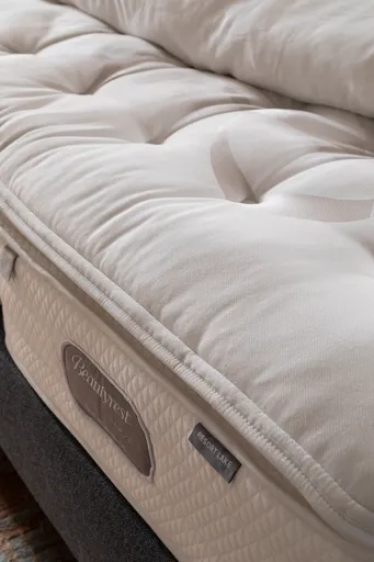 Boxspringbett Navelli 1 - Liegefläche ca. 180x200 cm, Stoff, Grau