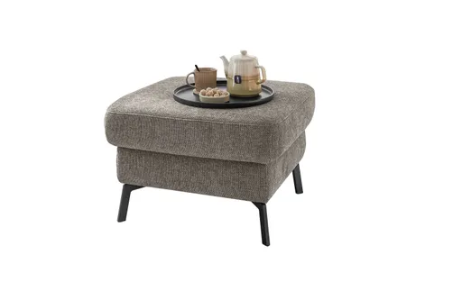 Hocker EM Blato Relax -  Stoff, Braun