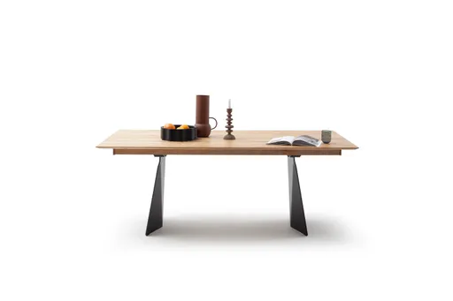 Esstisch 3100 - LB ca. 200x100 cm, ausziehbar, Asteiche massiv, Geölt, 