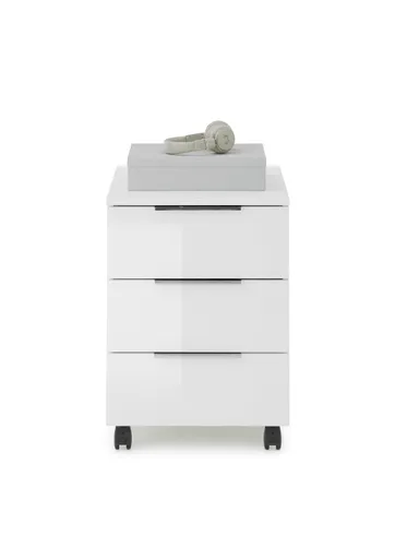 Rollcontainer - B ca. 45 cm, Weiß