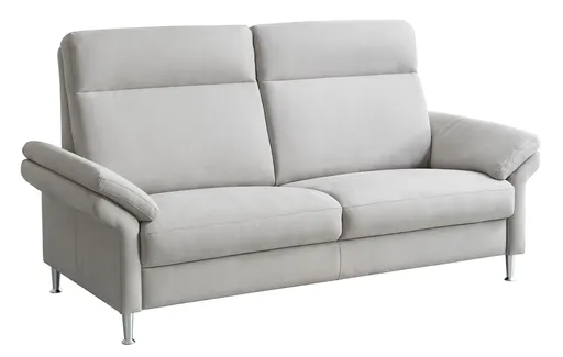 Sofa EM Helsinki - 3-Sitzer, Stoff, Silbergrau