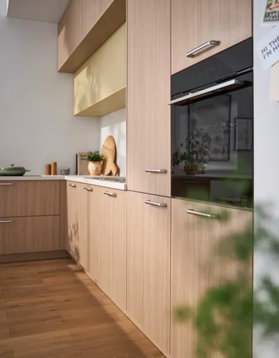 L-Küche 51.230 GL 3 525, holzfarben