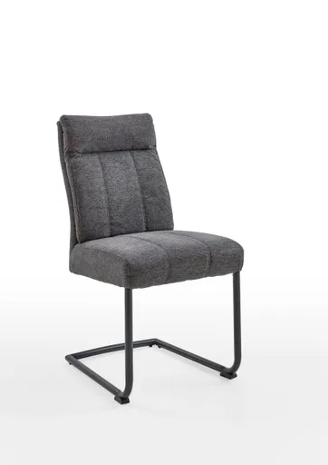 Schwingstuhl - Stoff, Anthrazit