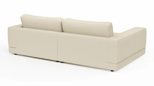 Megasofa Juni Lounge - B ca. 252 cm, Stoff, Offwhite
