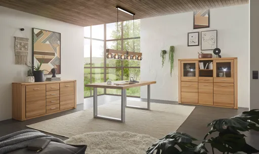 Esstisch - LB ca. 180x100 cm, Kernbuche, geölt