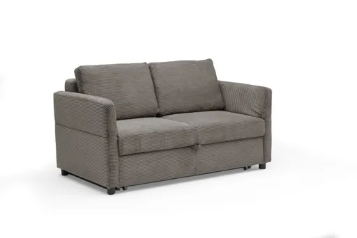 Sofa PRO FLEXX - 2-Sitzer inkl. Schlaffunktion, Stoff, Taupe