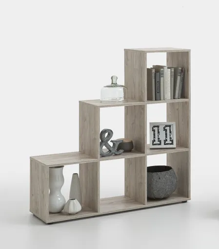 Regal- B ca. 104 cm, Sandeiche Dekor