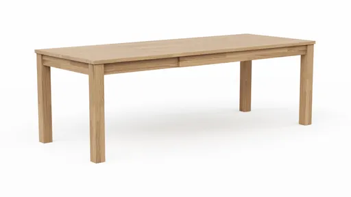 Esstische Dinner - ausziehbar, LB ca. 160x90 cm , Eiche bianco massiv