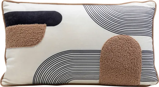 Deko-Kissen- LB ca. 60x50 cm, Mehrfarbig