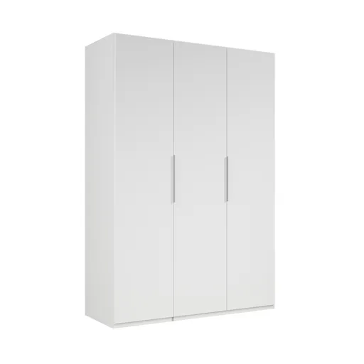 Drehtürenschrank- B ca. 150 cm, Weiß