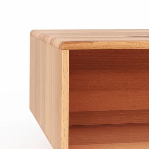 Couchtisch Hillsboro - LBH ca. 110x70x39,4 cm, Buche/Kernbuche natur, geölt