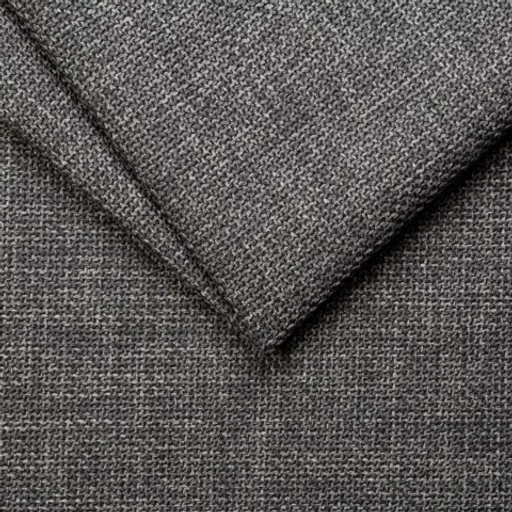 Ecksofa - 2-Sitzer, Ecke rechts, Stoff, Anthrazit