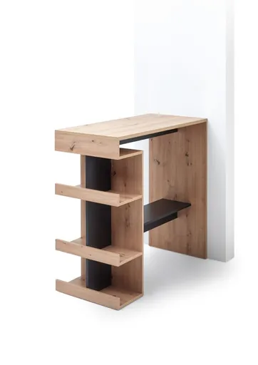 Bartisch - B/H/T ca. 108x103x50 cm, Eiche Dekor 