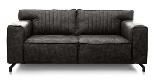 Sofa Nashville - 2,5-Sitzer, Stoff Dunkelgrau