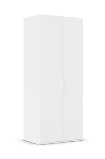 Drehtürenschrank ROVERO- B ca. 91 cm, Weiß