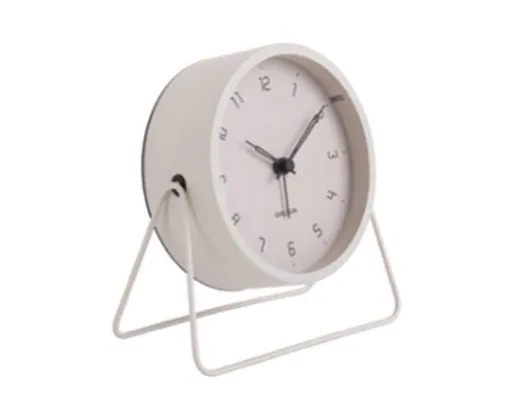 Wecker - DHT ca. 13,5x13x6,5 cm, Grau