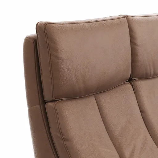 Sofa Sitz.Konzept Sofa - 2-Sitzer inkl. Relaxfunktion (motorisch) und Kopfteilverstellung, Leder, Cognac