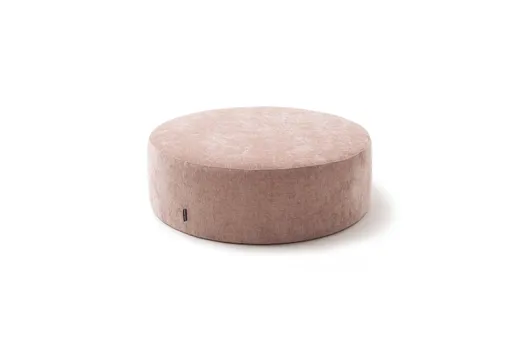 Hocker Valdis - D ca. 110 cm, Stoff, Rose