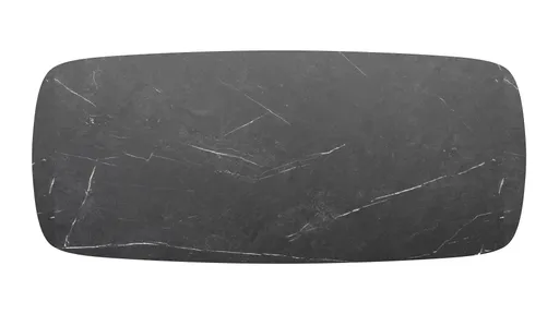 Esstisch Jari - LB ca. 220x95 cm, Keramik, Schwarz