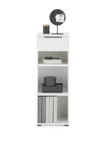 Büroregal - B ca. 40 cm, Weiß