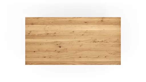 Esstisch Farmingdale - ausziehbar, Platte mit schräger Kante, LB ca. 180x90 cm, Eiche massiv, geölt