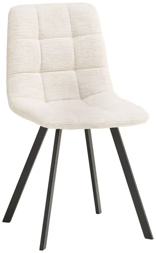 Stuhl - Stoff, Beige