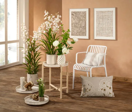 Deko-Kissen - BL ca. 60x39 cm, Beige