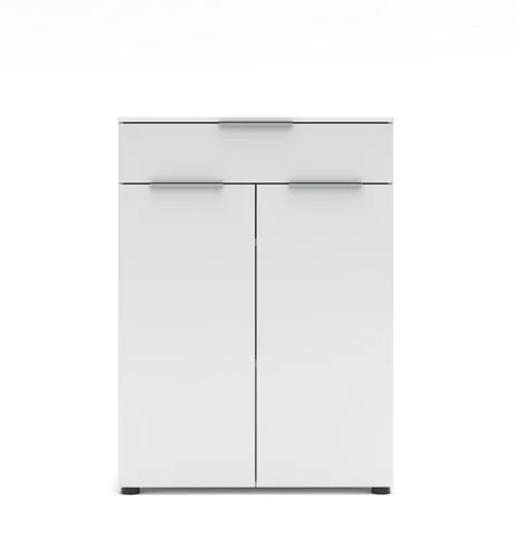 Büroschrank - B ca. 80 cm, Weiß