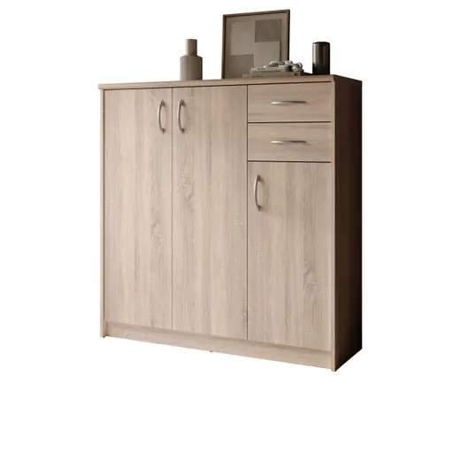Kommode - B ca. 109 cm, Sonoma Eiche Nachbildung