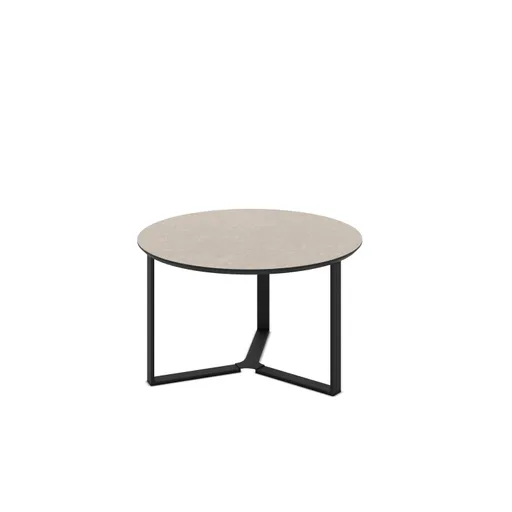 Couchtisch - 2er Set, Kaschmir, Schweizer Kante, Schwarz