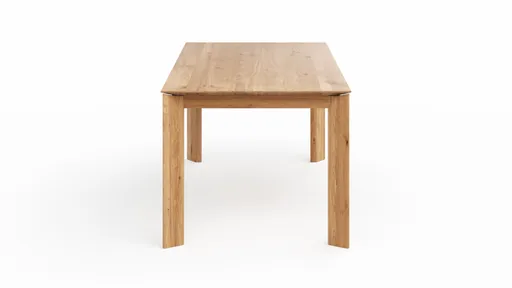 Esstisch Saratoga - ausziehbar, LB ca. 200x95 cm, Wildeiche massiv, natur geölt