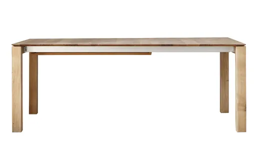 Esstisch 3400 - LB ca. 200x100 cm, ausziehbar, Asteiche massiv, Geölt