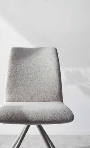 Stuhl Sedana - Stoff, Grau