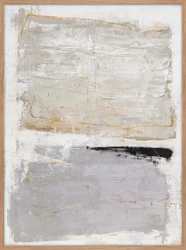 Leinwandbild - BHT ca. 90x120x3 cm, Beige