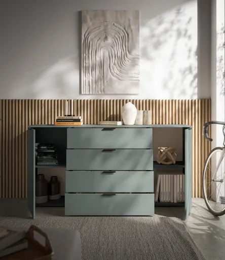 Kommode - B ca. 180 cm, Salbei