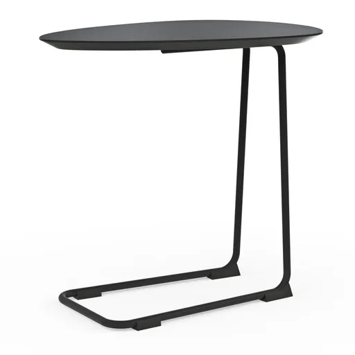 Sofatisch Fano - LBH ca. 57x39x54 cm, Fenix, Schwarz