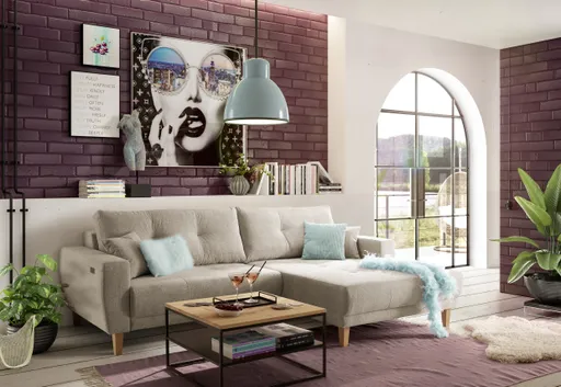 Couchtisch - LB ca. 70x70 cm, Wildeiche massiv, Schwarz