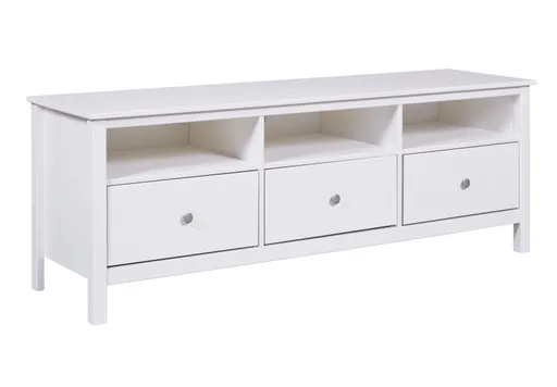 TV-Lowboard - B ca. 160 cm, Weiß