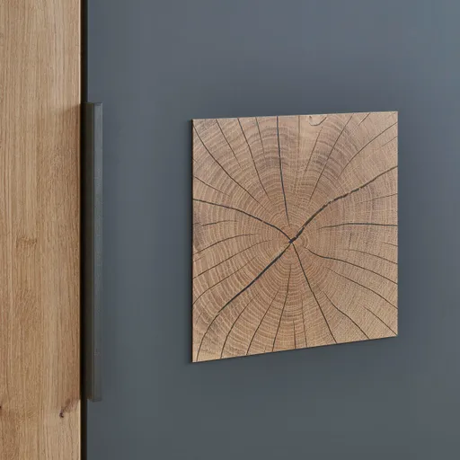 Schlafzimmer - inkl. Polsterkopfteil, Bianco-Eiche-Nachbildung, Lava Dekor, Absetzung Hirnholz, 