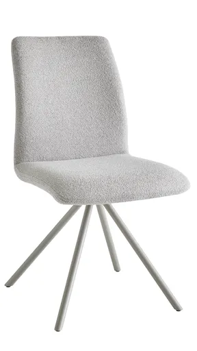 Stuhl Sedana - Stoff, Grau