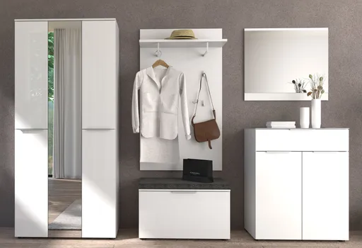 Garderobe - Weiß