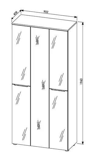 Garderobe - Weiß