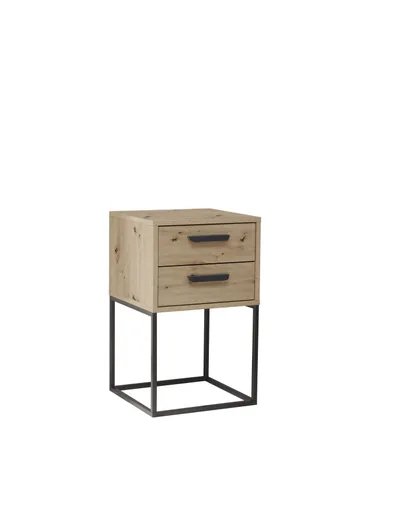 Nachtkonsole- Eiche Dekor