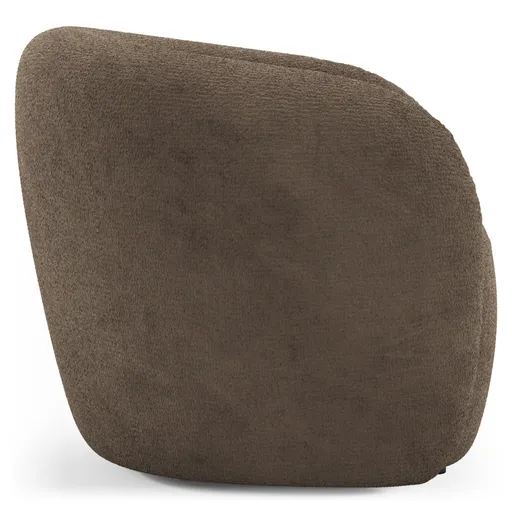 Sessel Karasu - Stoff, Taupe