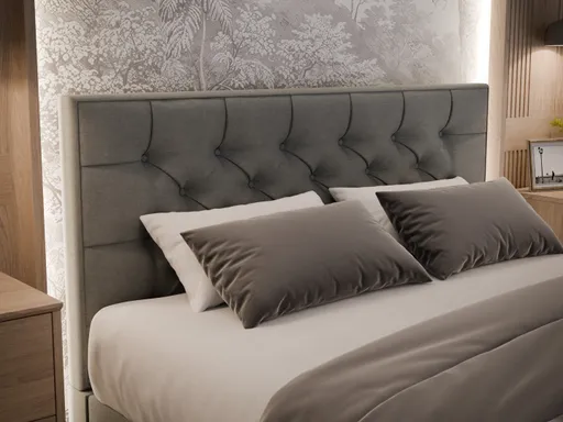 Boxbett- Liegefläche ca. 140x200 cm, Grau