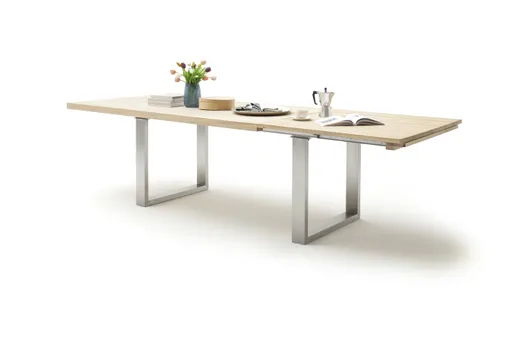 Esstisch - ausziehbar, LB ca. 200x100 cm, Eiche massiv