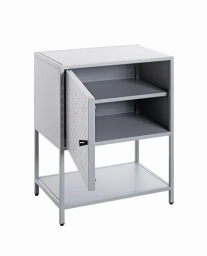 Konsolentisch - B/H/T ca. 45x60x30 cm, Grau