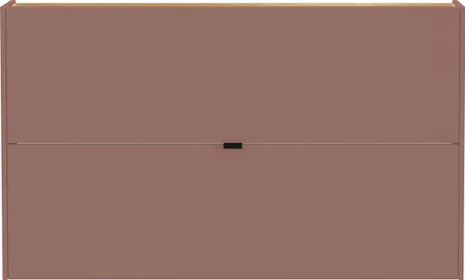 Schuhschrank GIANNA - B ca. 140 cm, Toffee, Navarra Eiche Nachbildung