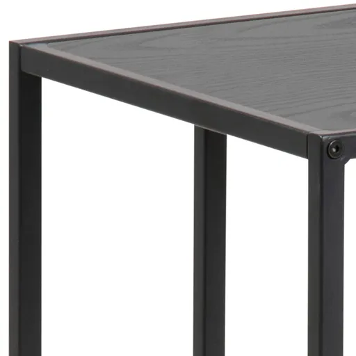 Lap-Top-Tisch - LB ca. 43x35 cm, Esche schwarz, Schwarz