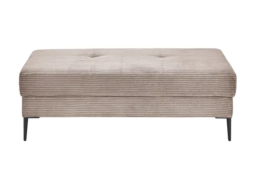 Hocker - Stoff, Rosa